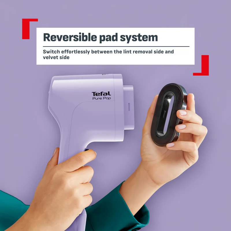 Tefal Pure Pop Garment Steamer Lavender