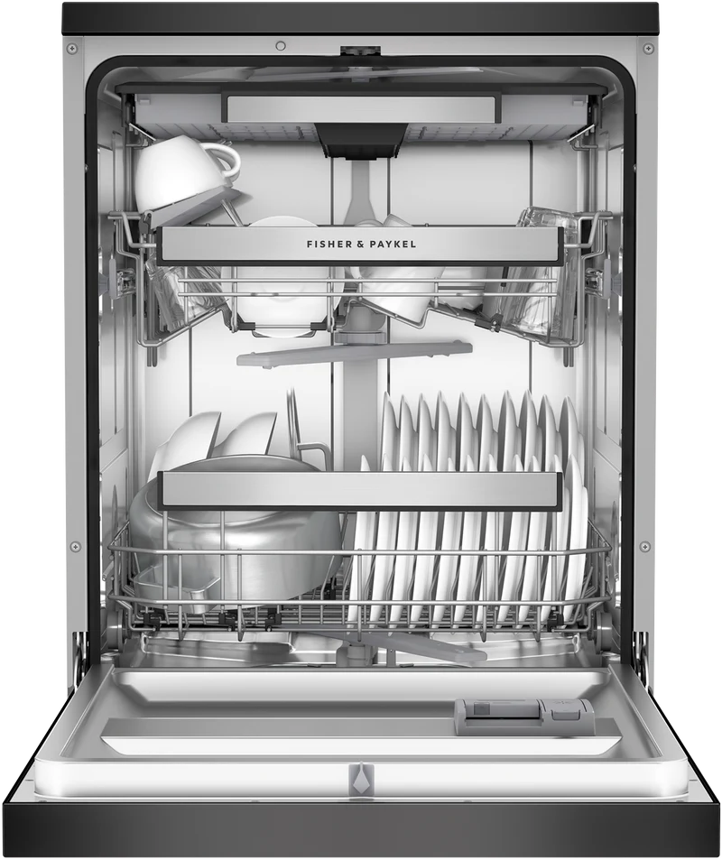 Fisher & Paykel Series 7 Contemporary Dishwasher, Black