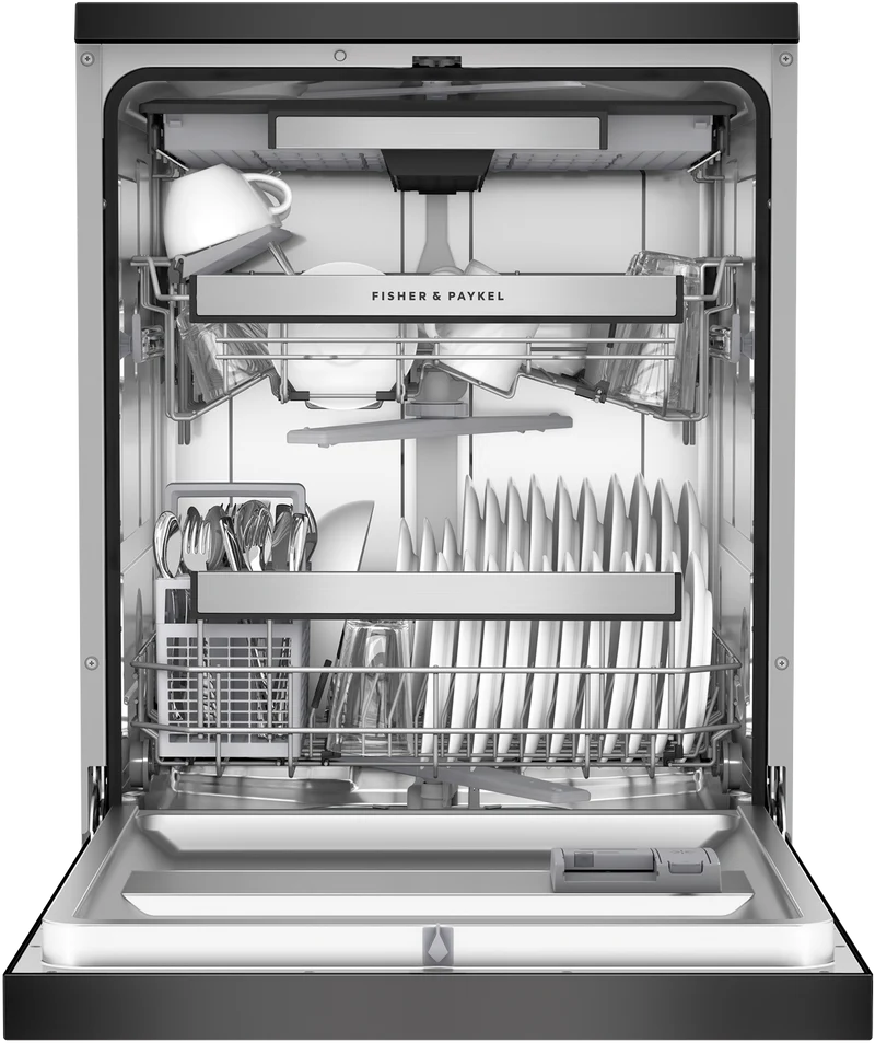 Fisher & Paykel Series 7 Contemporary Dishwasher, Black