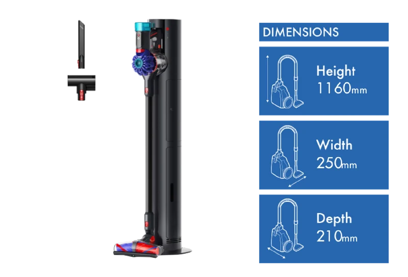 Dyson V10 Konical + Auto Empty Dok Cordless Vacuum