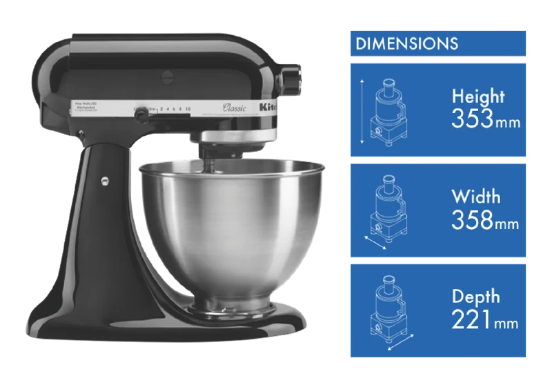 KitchenAid Onyx Black Classic Stand Mixer