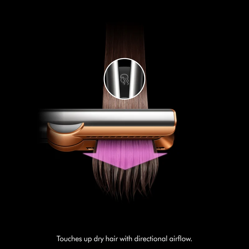 Dyson Airstrait Amber Silk And Pink Champagne