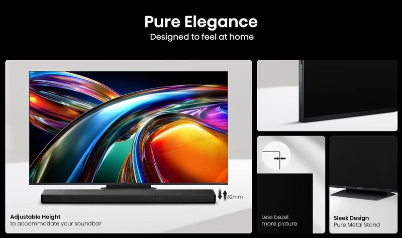Hisense 85" UR9SAU RGB 4K MiniLED 180Hz TV 2026