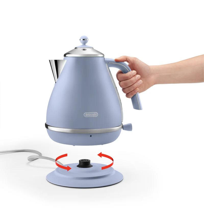 DeLonghi 1.7 Litre Icona Capitals Kettle Dubai Blue