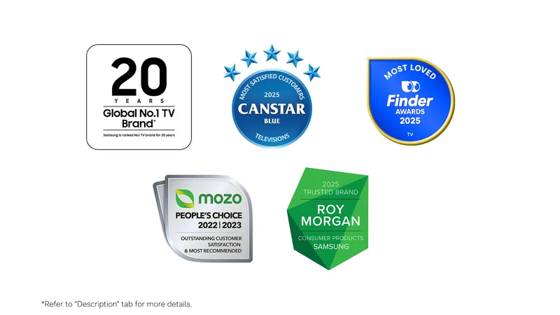 Samsung 75" QN80H NEO QLED 4K Mini LED Smart AI TV 2026