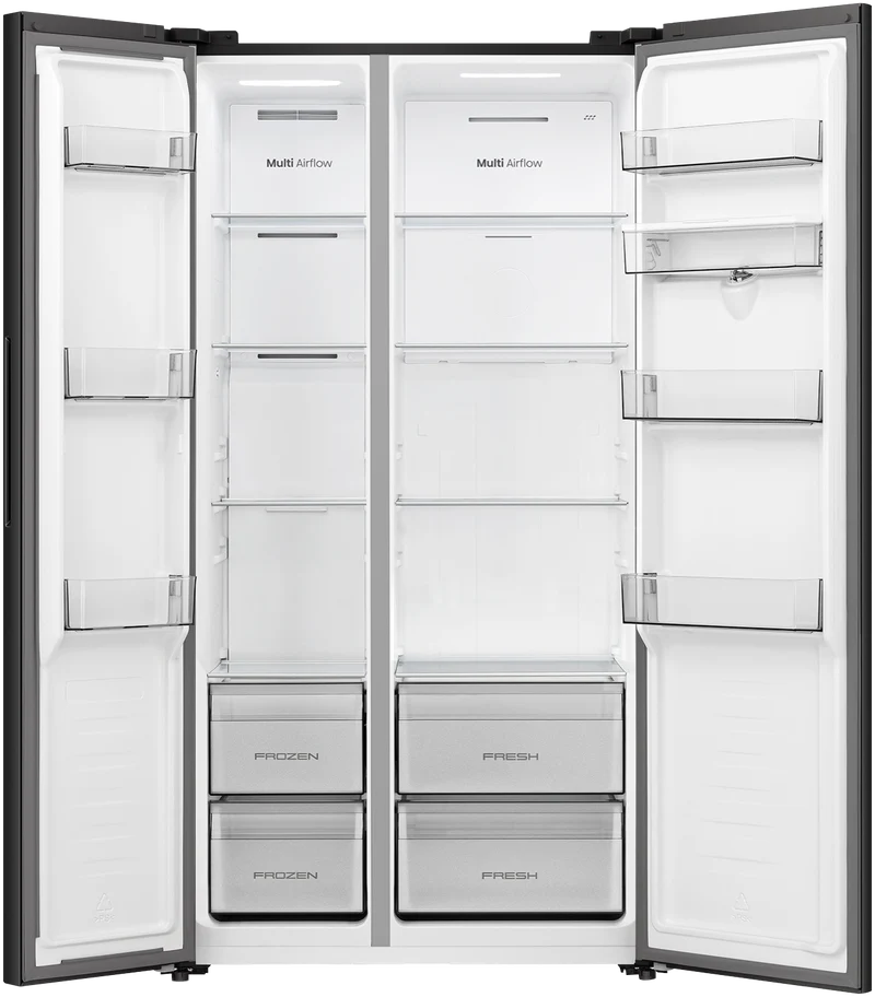 Hisense 541L Side by Side Refrigerator