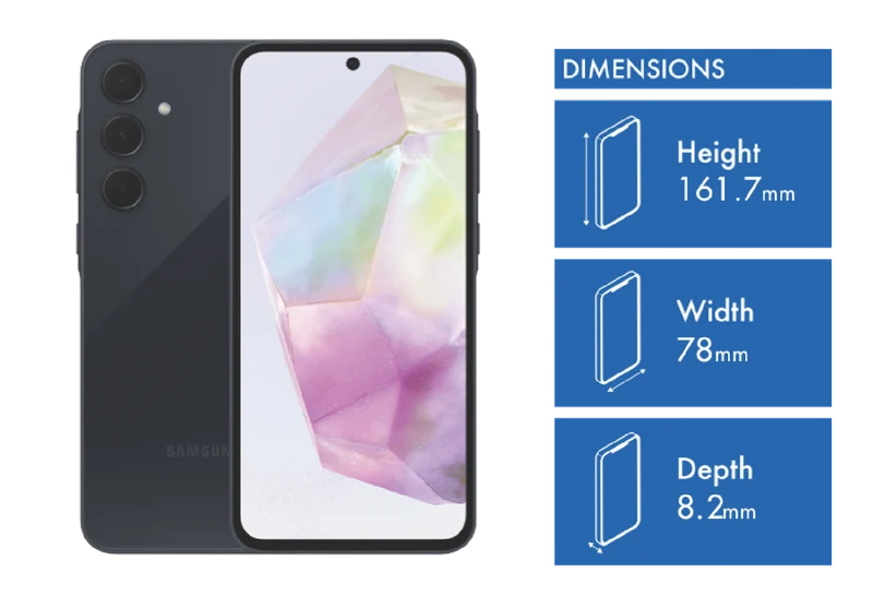 Samsung Galaxy A35 128GB Awesome Navy