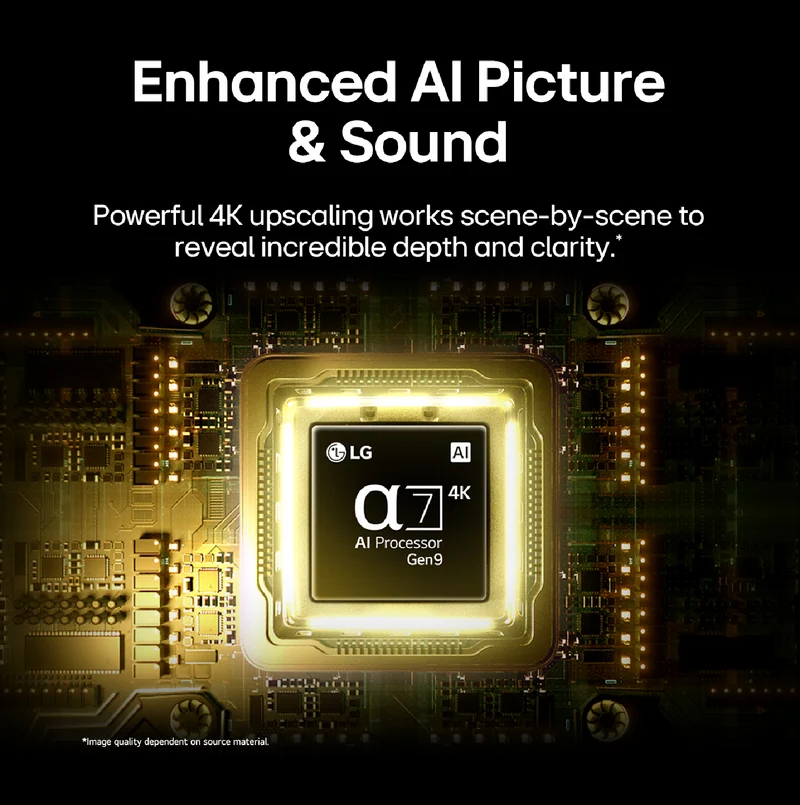 LG 65" QNED70B AI Mini LED 4K Smart TV 2026
