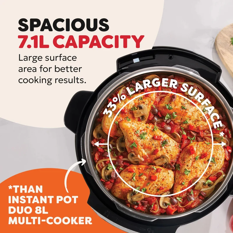 Instant 7.1 Litre Rio Wide Multi Cooker