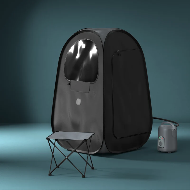 Homedics Essential Personal Steam Sauna - Black