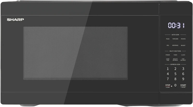 Sharp 31L 1000W Microwave Black