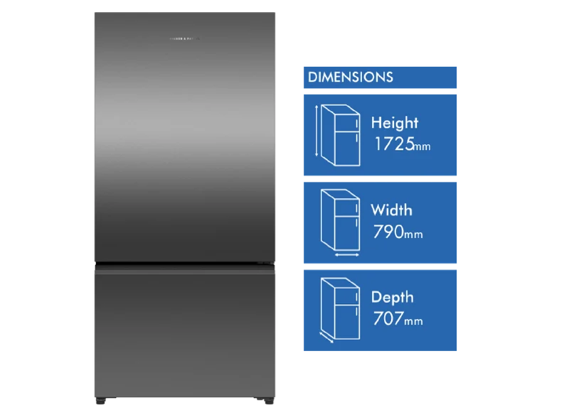 Fisher & Paykel 515L Bottom Mount Refrigerator
