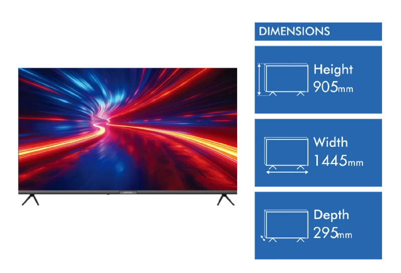 Linsar 65" UHD Tizen Smart TV