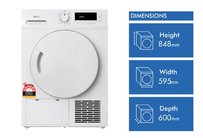 Solt 8kg Heat Pump Dryer