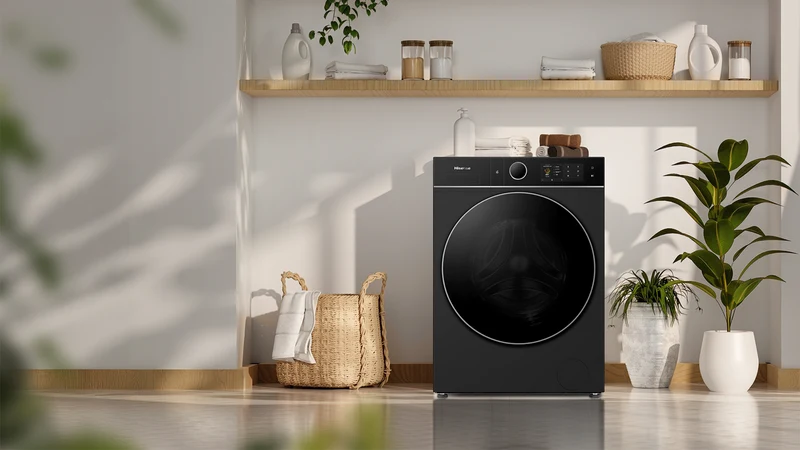Hisense 12kg-8kg Heat Pump Combo Washer Dryer