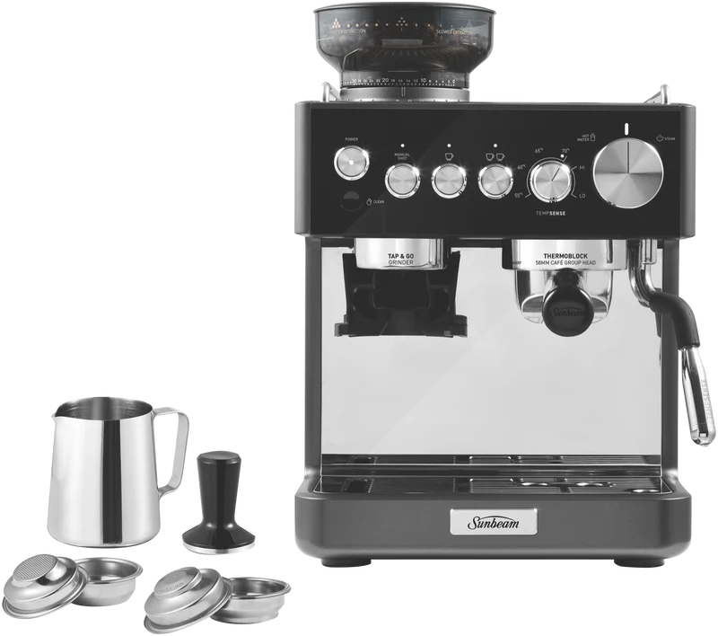 Sunbeam Origins Sense Espresso Coffee Machine Graphite