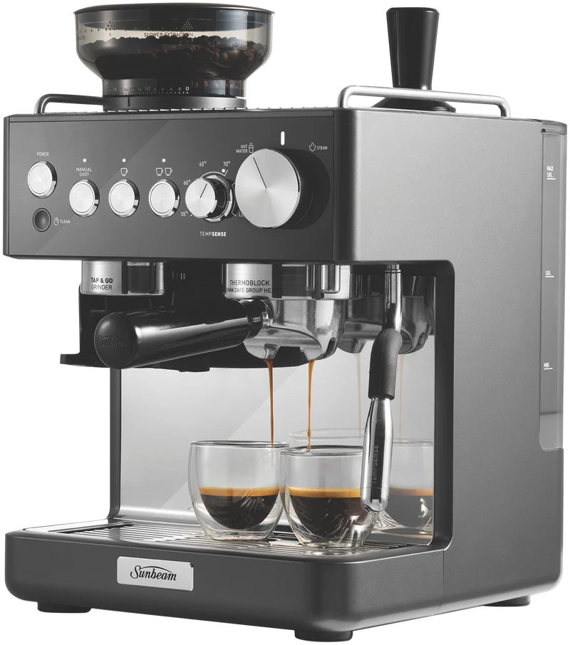 Sunbeam Origins Sense Espresso Coffee Machine Graphite