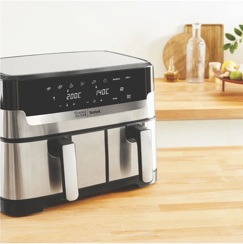 Tefal Jamie Oliver By Tefal Dual Air Fryer