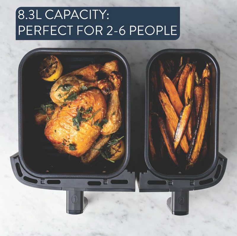 Tefal Jamie Oliver By Tefal Dual Air Fryer