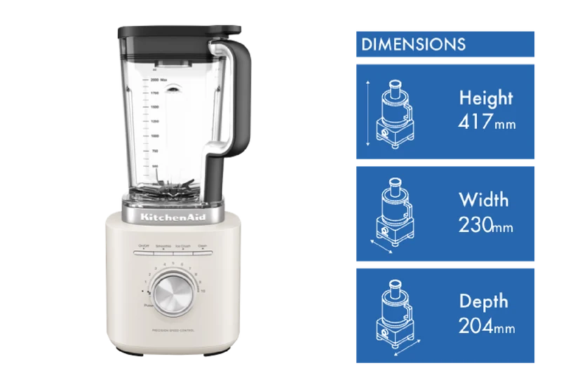 KitchenAid Pure Power Blender Porcelain White