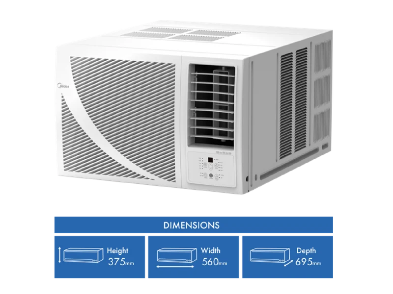 Midea 2.8KW Reverse Cycle Box Air Conditioner