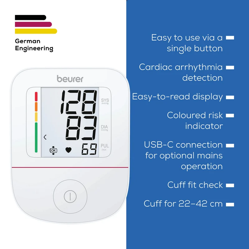 Beurer Upper Arm Blood Pressure Monitor