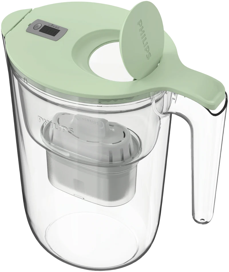 Philips 3.4 Litre Green Water Filter Jug Value Pack