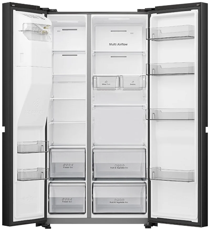Hisense 632L Side By Side Refrigerator