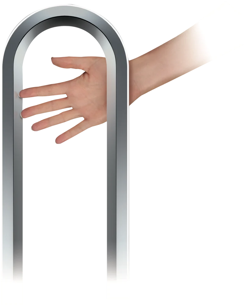 Dyson AM07 White/Silver Tower Fan
