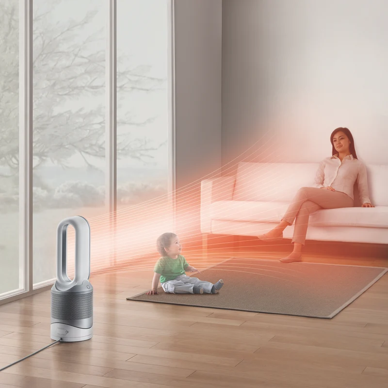 Dyson HP00 Pure hot+cool Fan Heater White/Silver