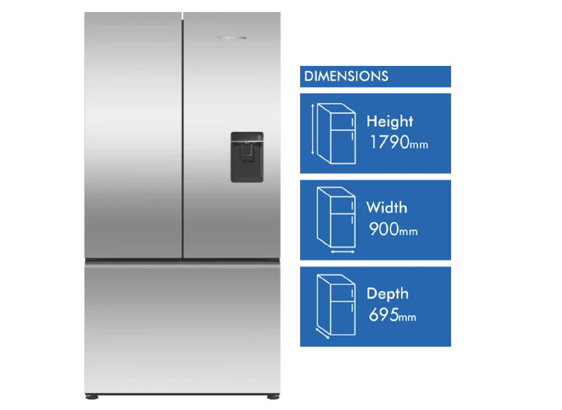 Fisher & Paykel 569L French Door Refrigerator