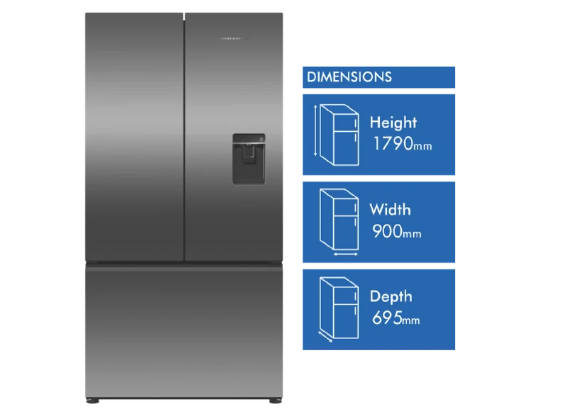 Fisher & Paykel 569L French Door Refrigerator