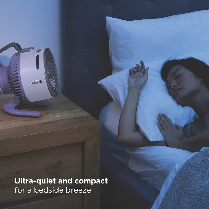 Shark FlexBreeze HydroGo Misting Portable Fan (Lilac)
