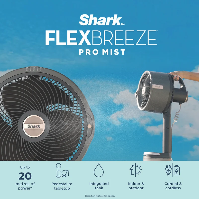 Shark FlexBreeze ProMist