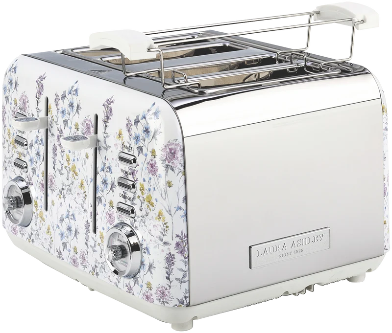 Laura Ashley 4 Slice Toaster Wild Meadow