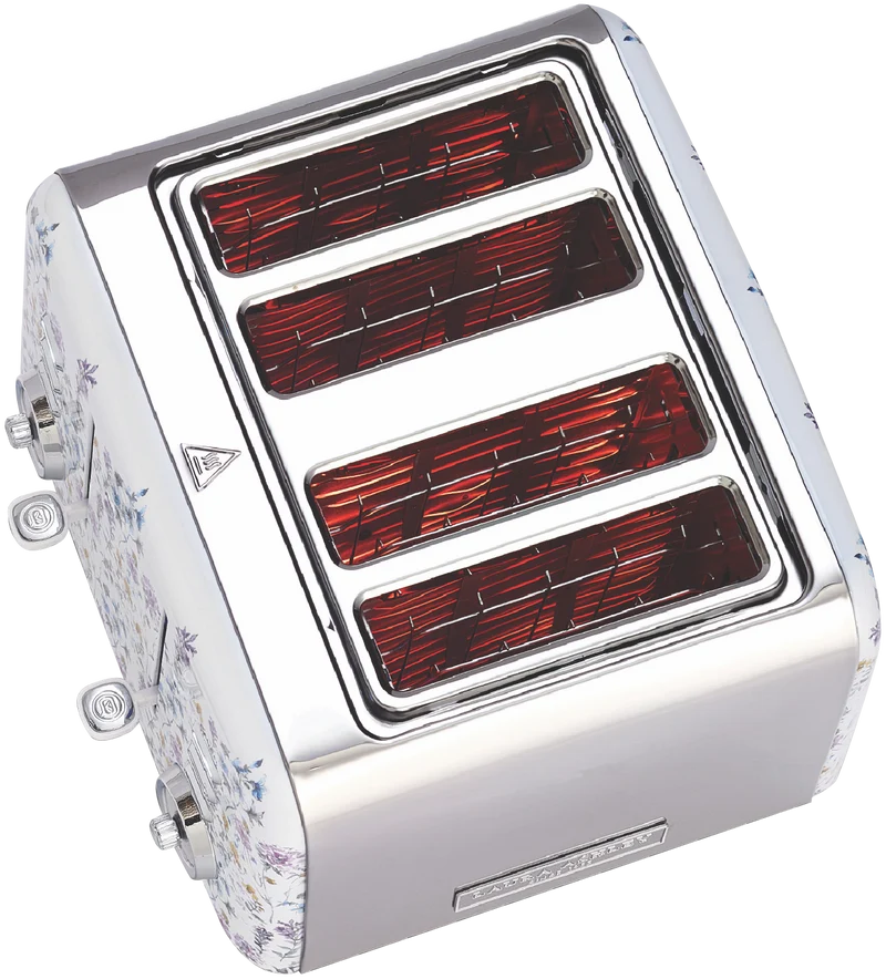 Laura Ashley 4 Slice Toaster Wild Meadow