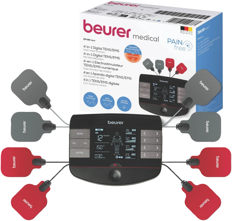 Beurer Digital TENS/EMS device with Heat Function