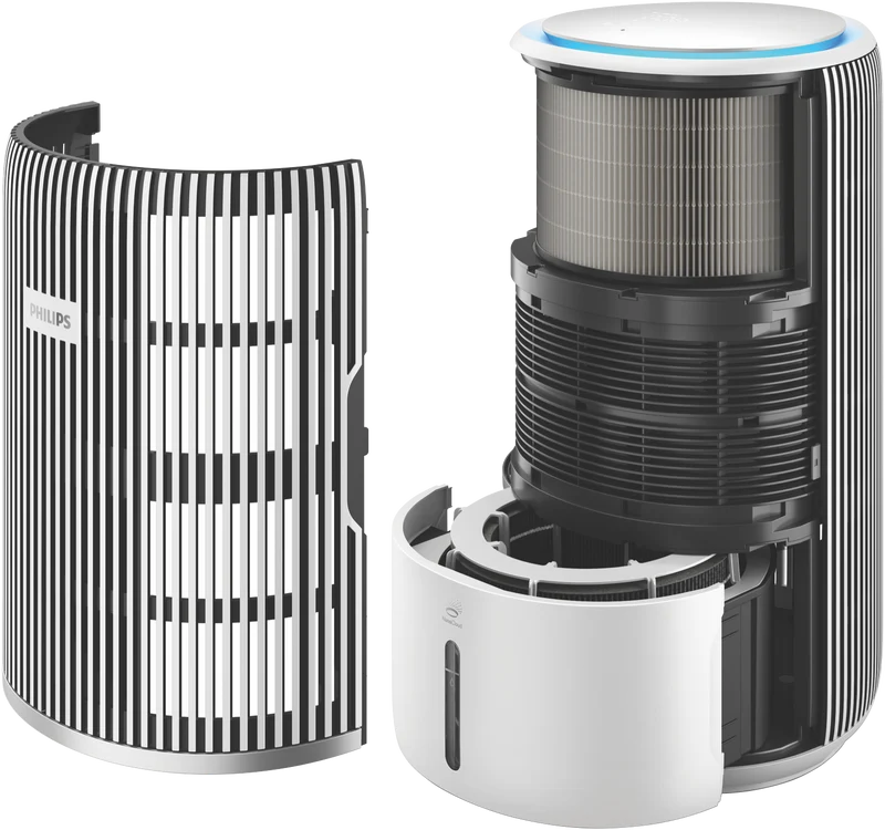 Philips PureProtect 3400 Series Smart Air Purifier/Humidifier Silver White