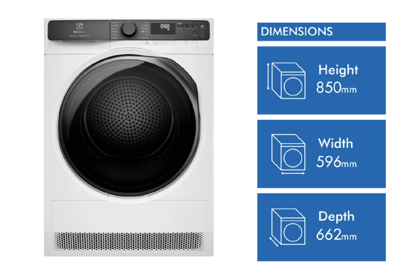 Electrolux 9kg Heat Pump Dryer