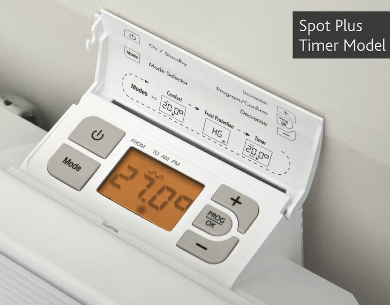 Noirot 1500W Spot Plus Panel Heater with Timer
