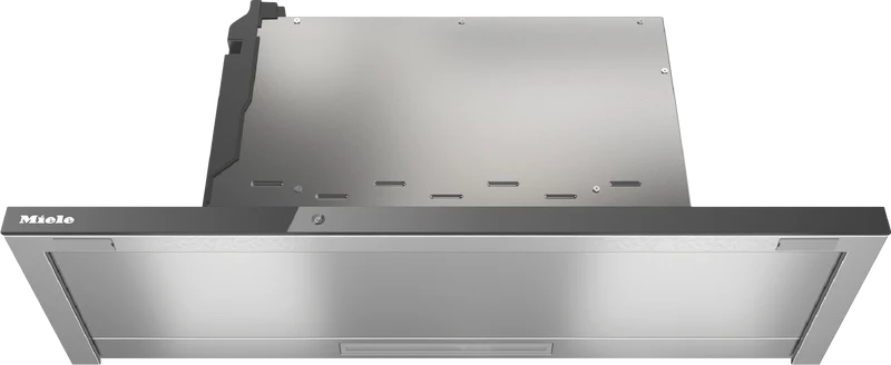 Miele 90cm Slimline Rangehood with Wi-Fi Connectivity, Stainless Steel/Obsidian Black