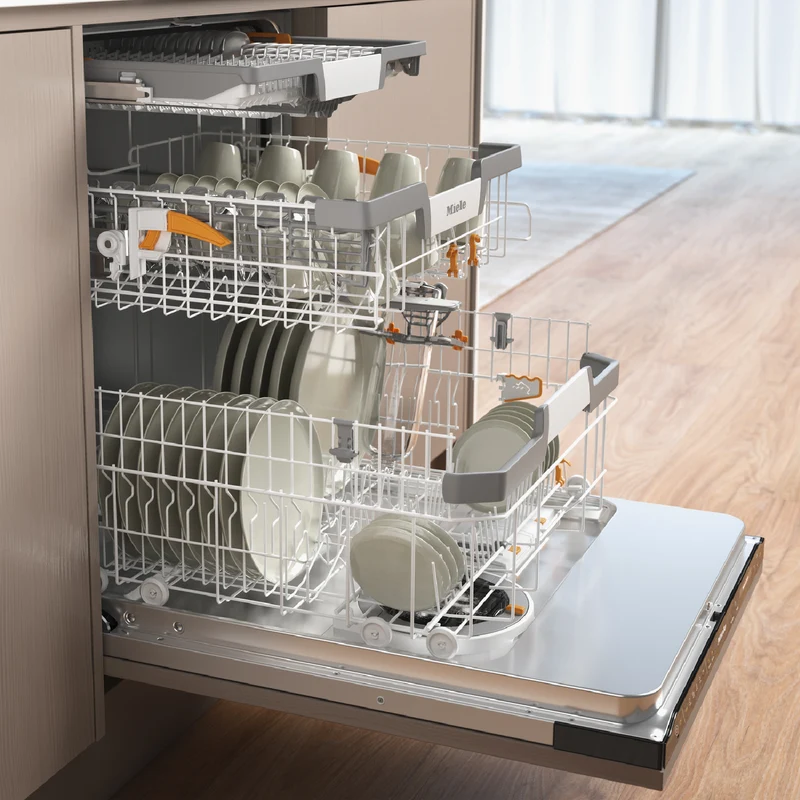 Miele 60cm XXL Fully Integrated Dishwasher with AutoOpen Drying and Automatic Dispensing PowerDisk
