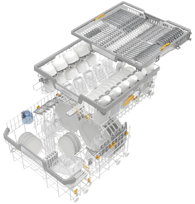 Miele 60cm XXL Fully Integrated Dishwasher with AutoOpen Drying, PowerDisk and Knock2Open