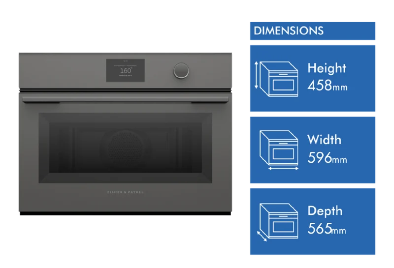 Fisher & Paykel 60cm Built In Combination Microwave Oven