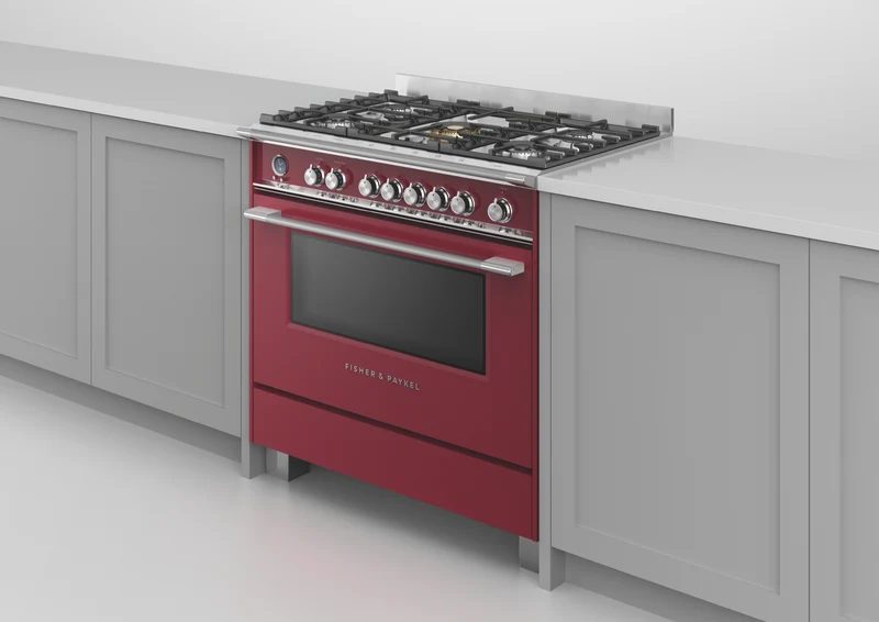 Fisher & Paykel 90cm Series 9 Classic 5 Burner Dual Fuel Pyrolytic Cooker