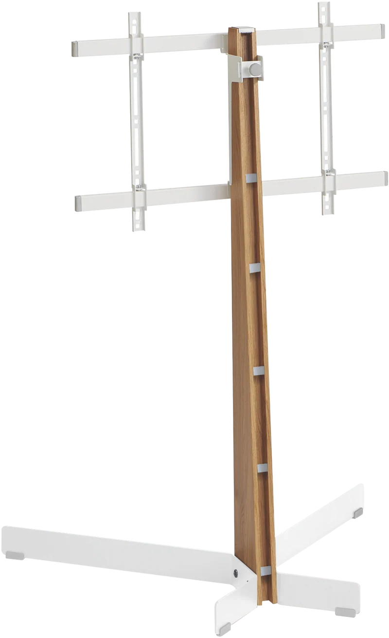 Vogels TV Floor Stand (Upto 77") White & Oak