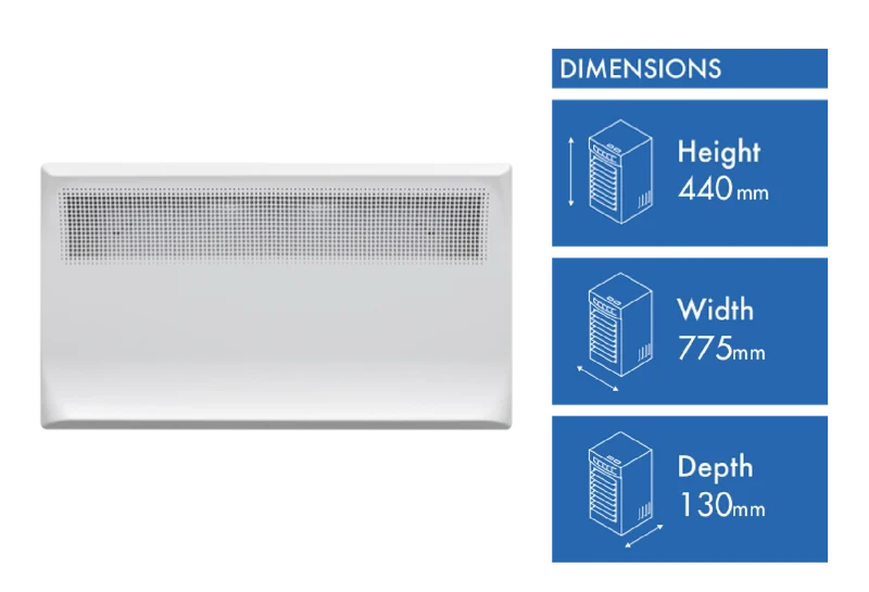 Rinnai 1500W Panel Heater