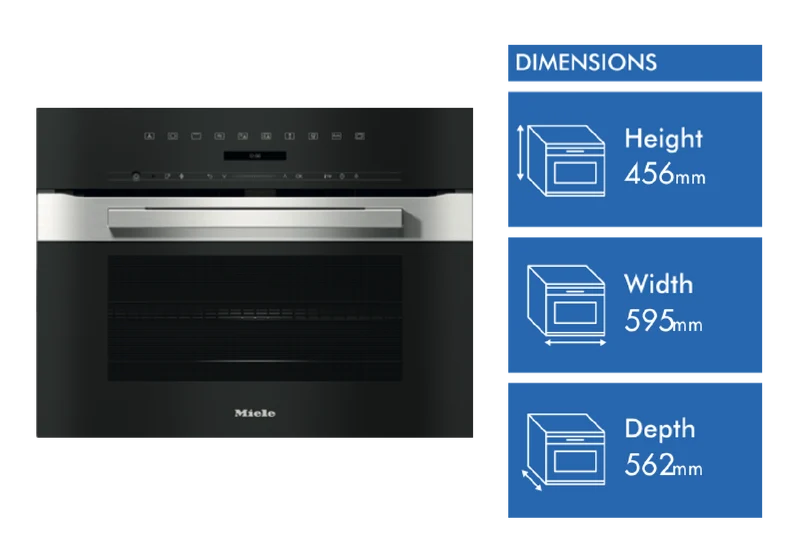 Miele 45cm Built In 3 In 1 Oven with Microwave