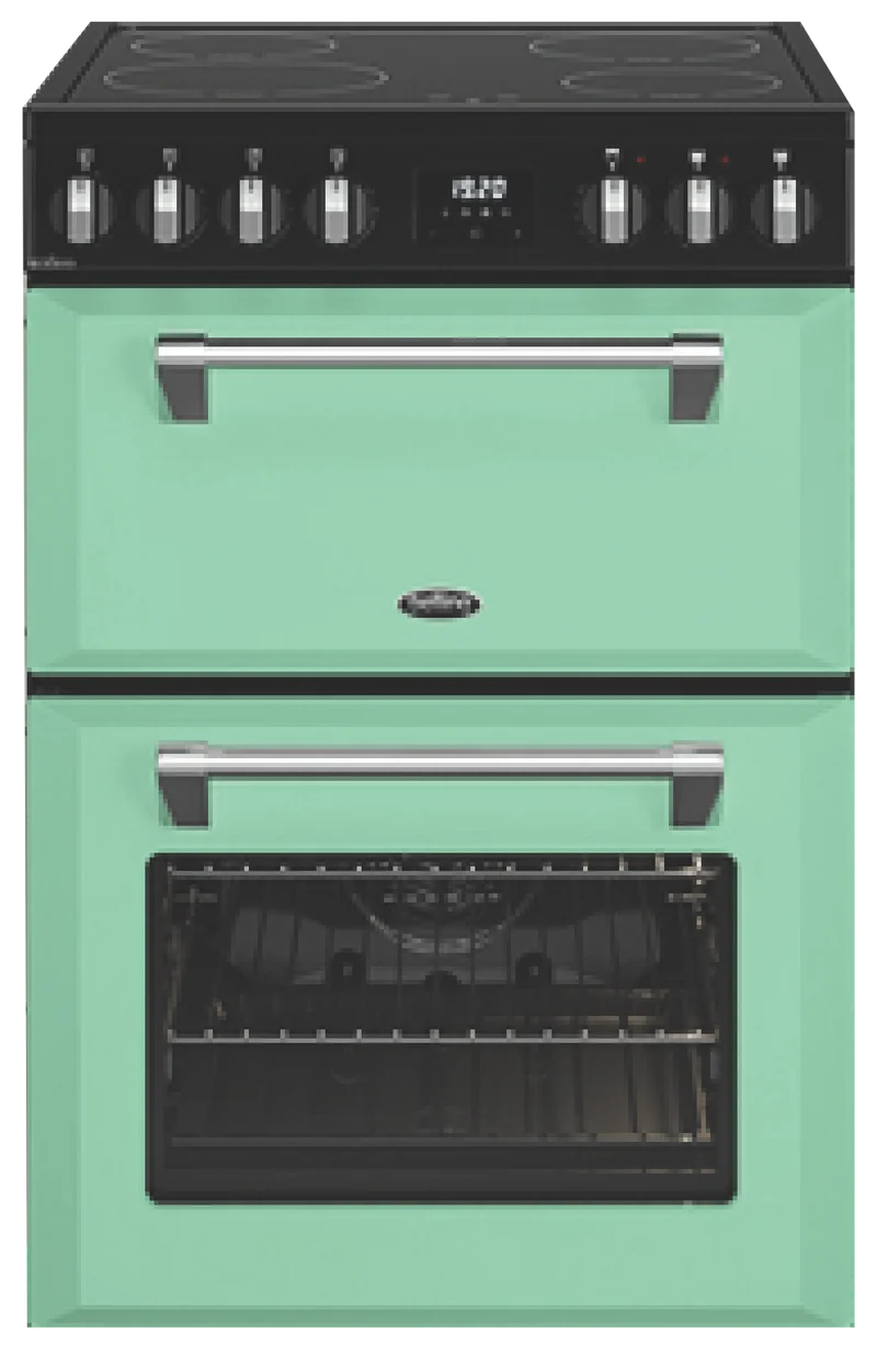 Belling Mini Richmond Boutique 60cm Induction Freestanding Cooker, Mojito Mint