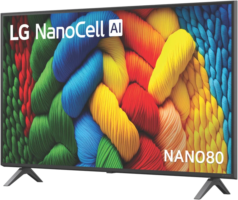 LG 43" NANO80A AI LED UHD 4K Smart TV 2025